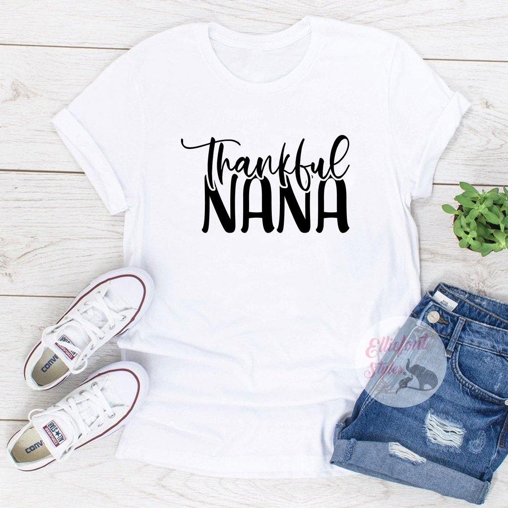 thankful nana shirt