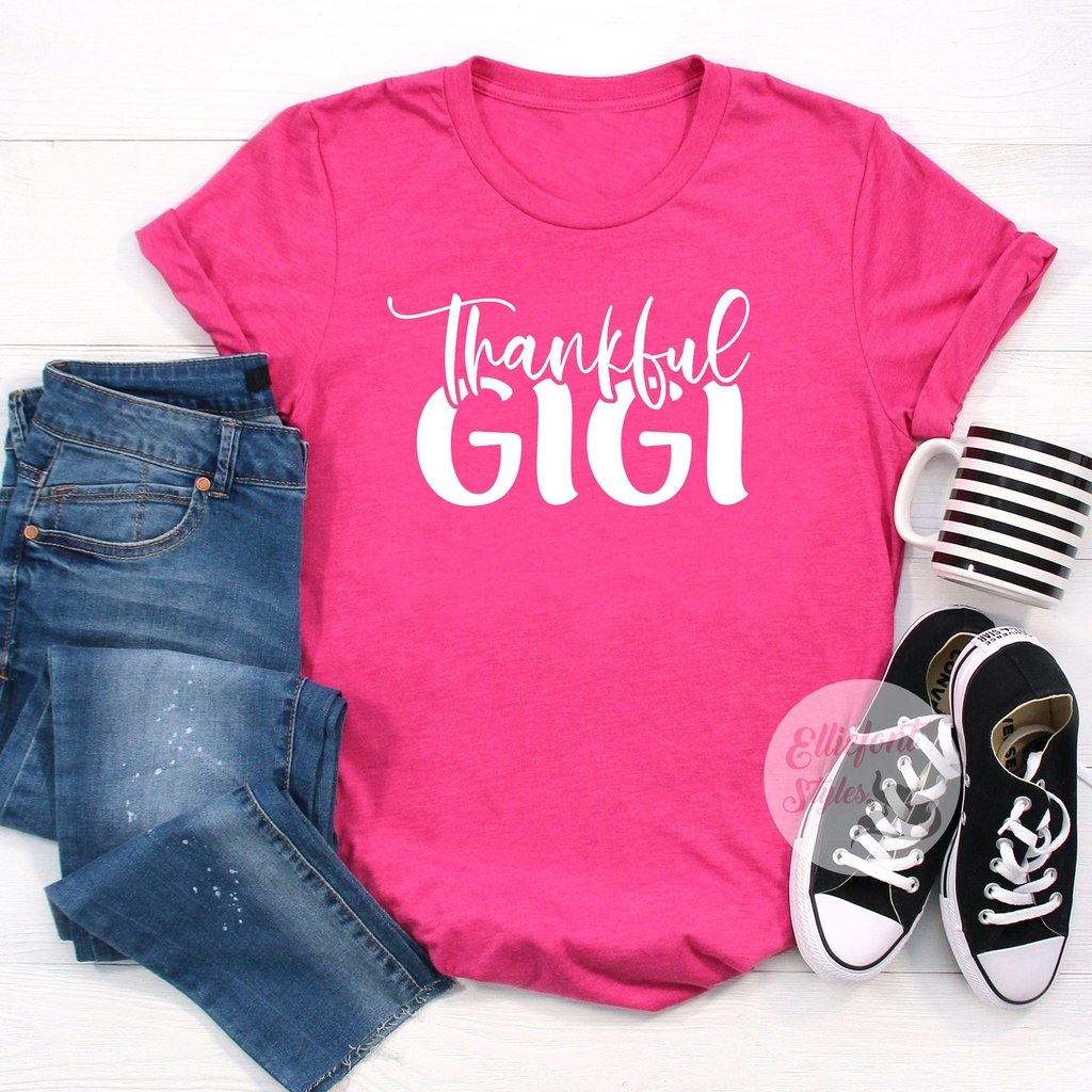 thankful gigi shirt