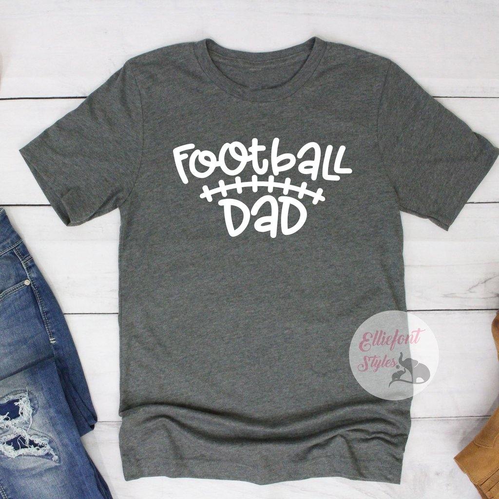 Football Dad Shirt - Elliefont Styles