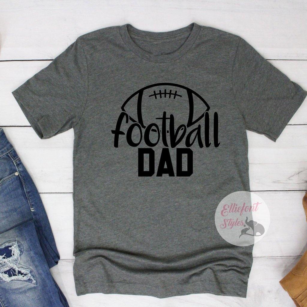 Football Dad Sports Shirt - Elliefont Styles