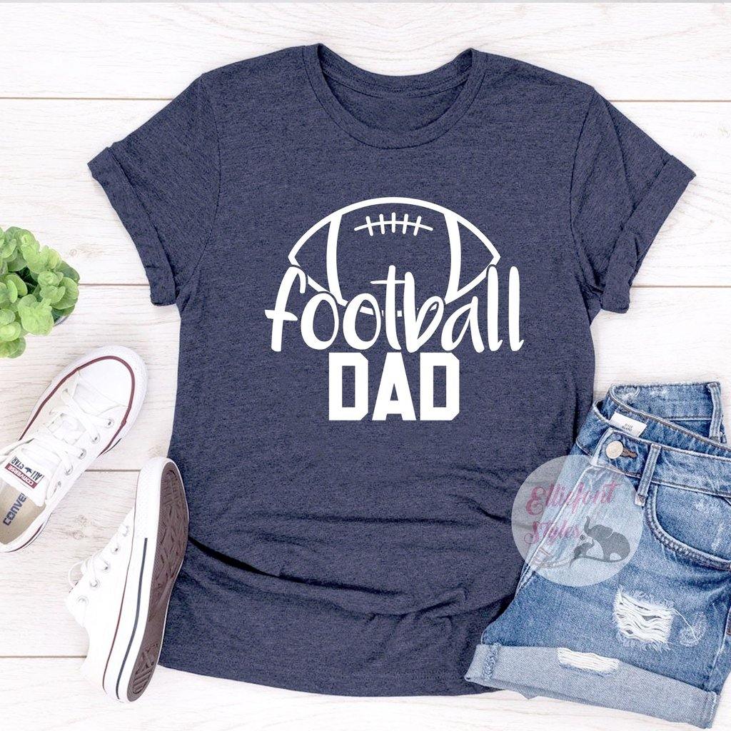 Football Dad Sports Shirt - Elliefont Styles