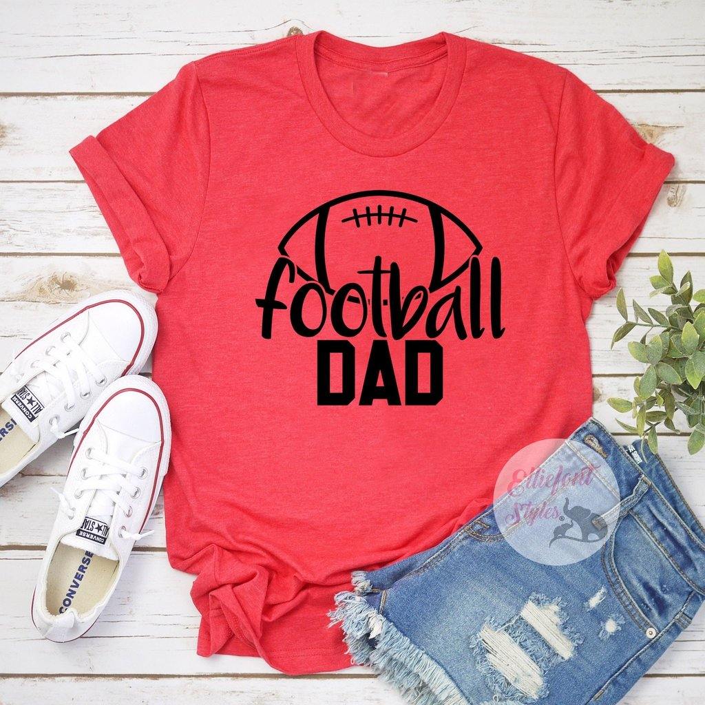 Football Dad Sports Shirt - Elliefont Styles