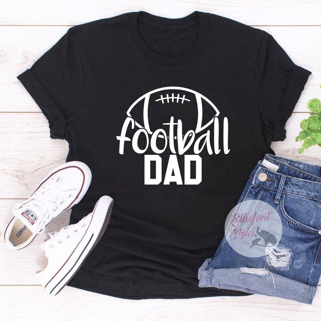 Football Dad Sports Shirt - Elliefont Styles