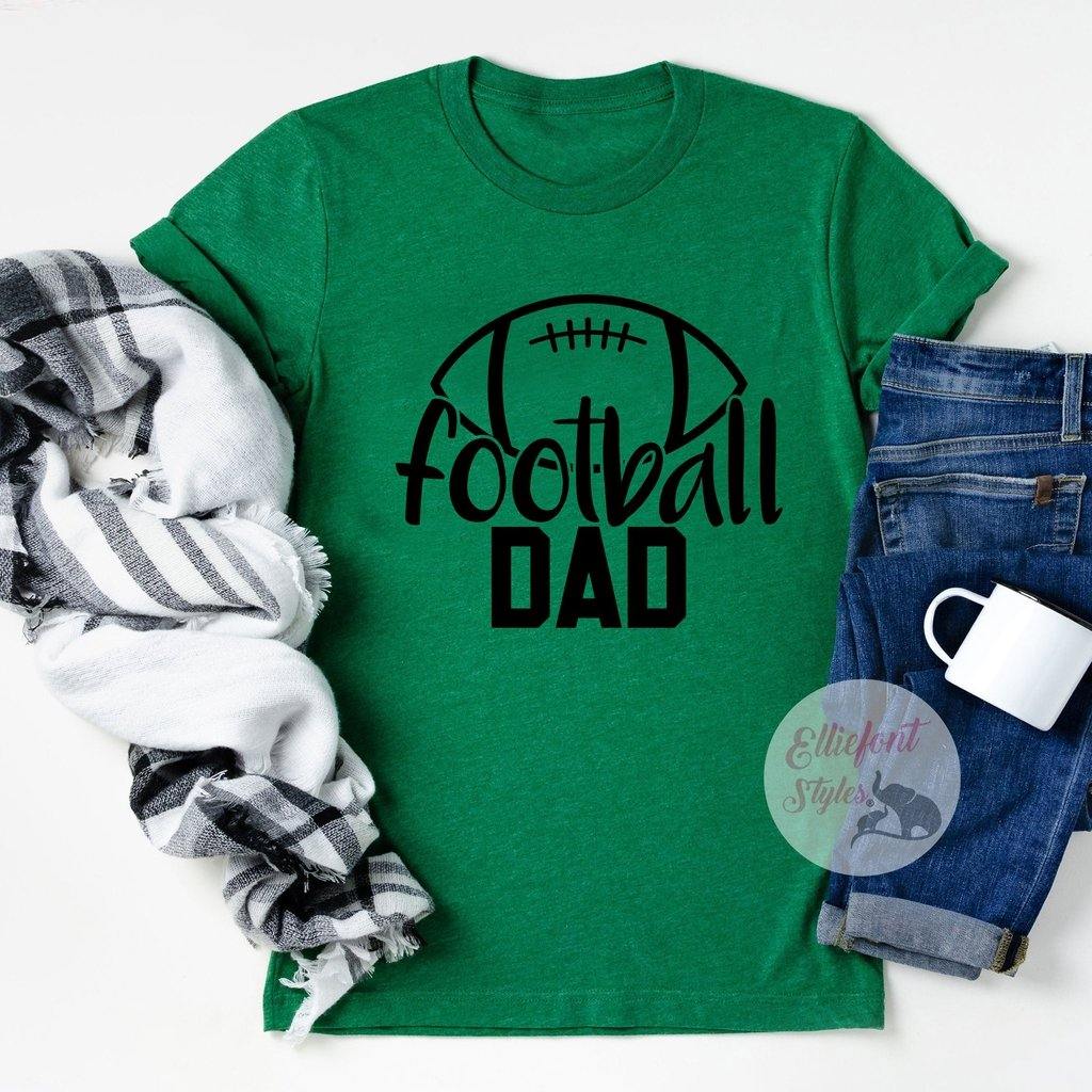Football Dad Sports Shirt - Elliefont Styles