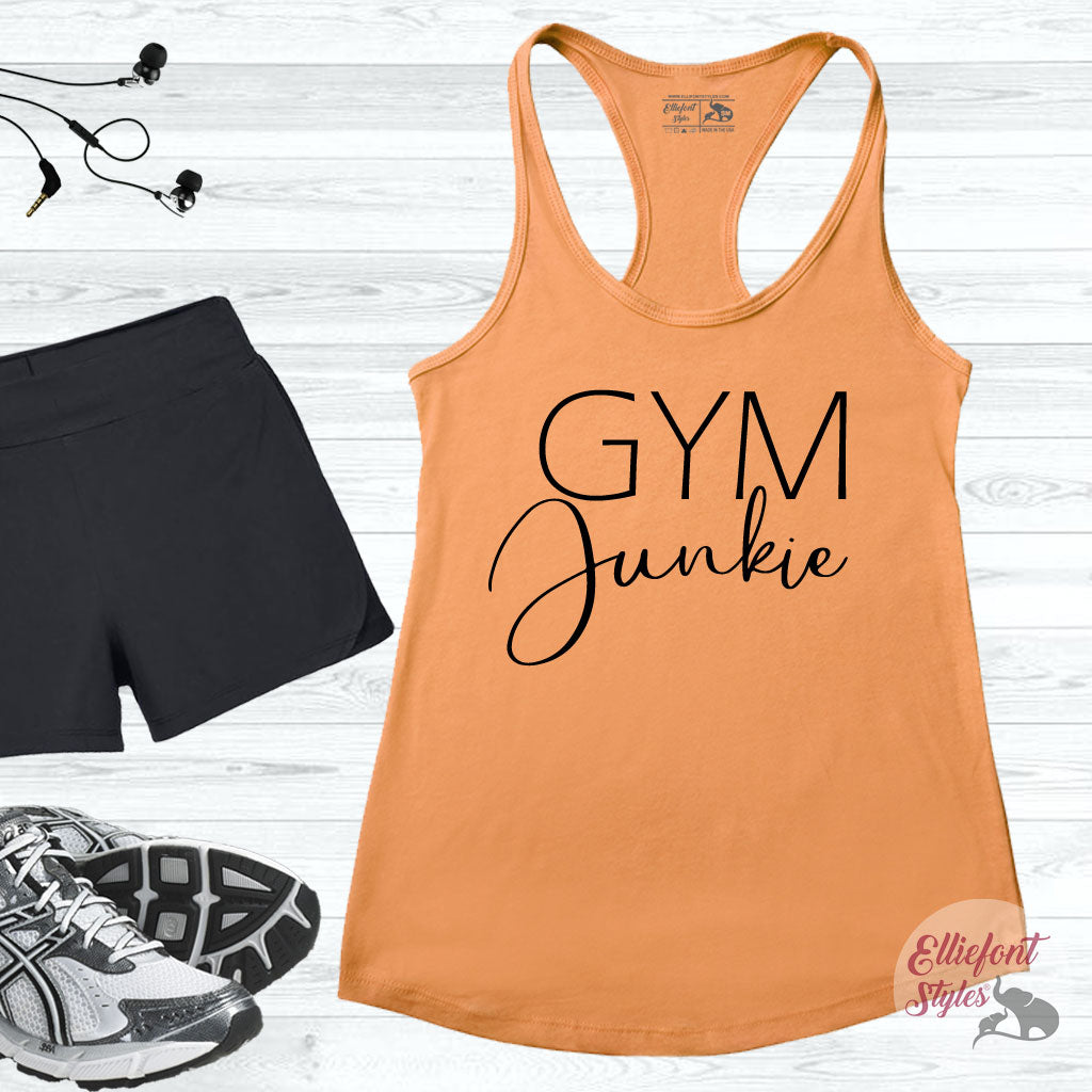 gym junkie gym tank