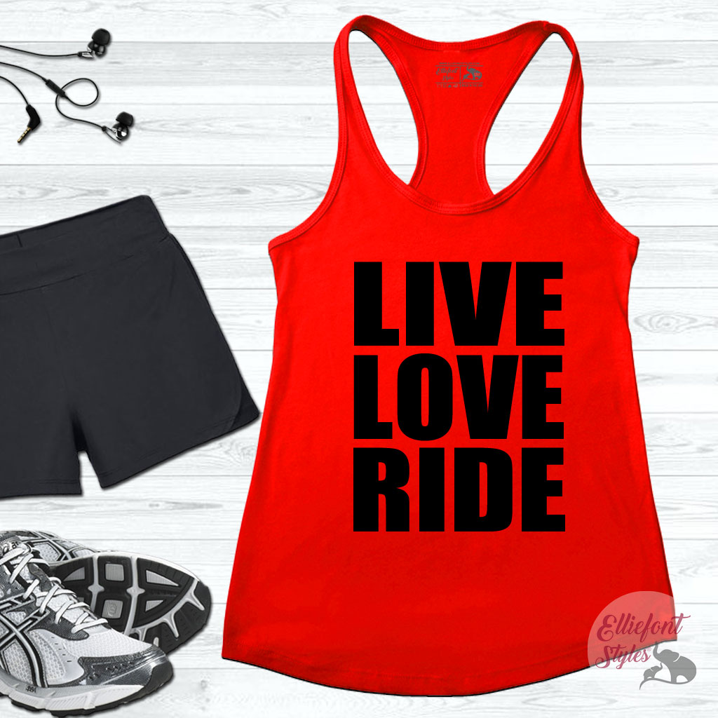 spin bike tank top