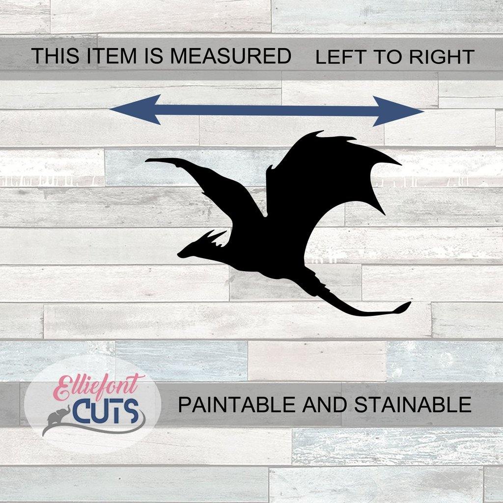 Dragon Wood Cutouts - Elliefont Styles