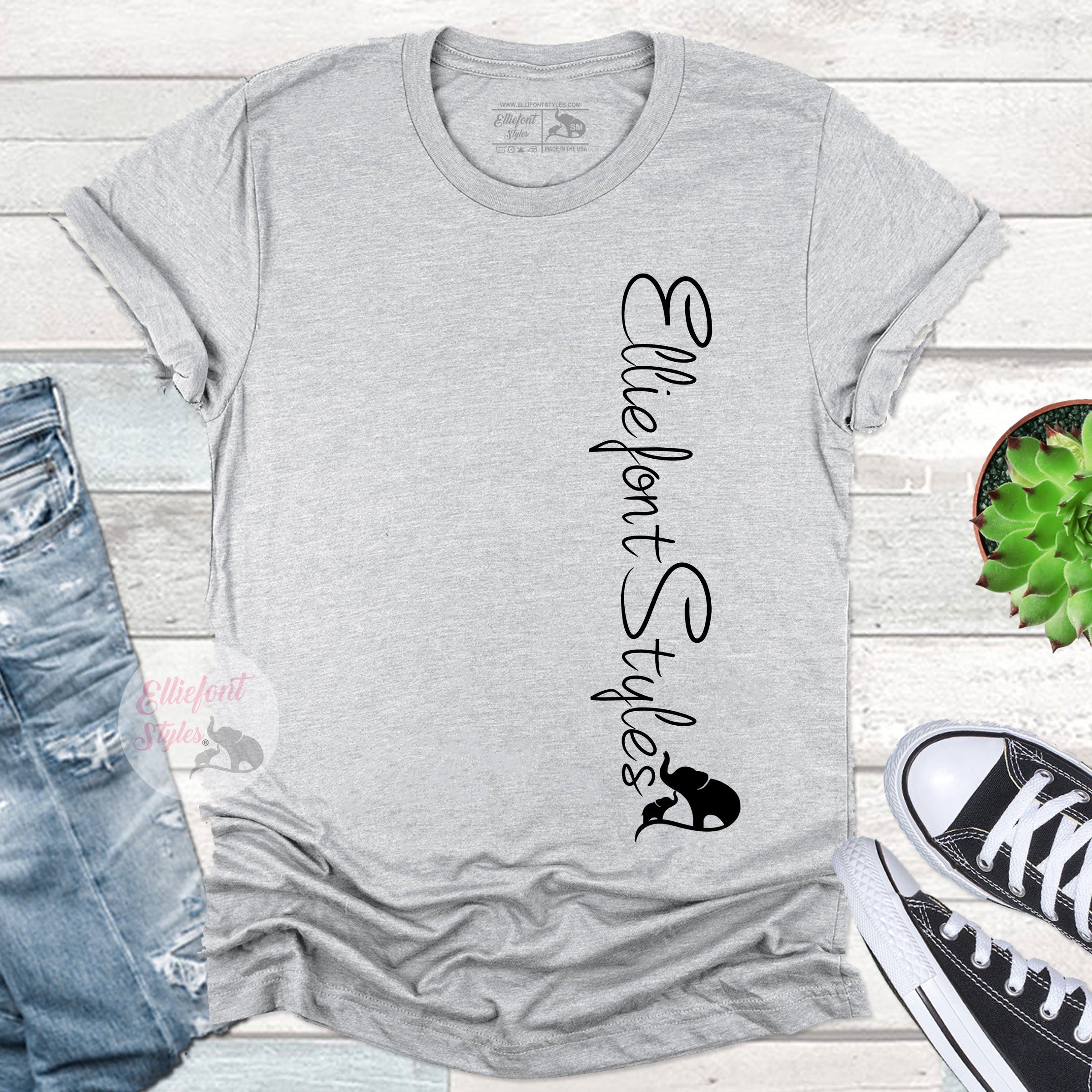 Elliefont Styles Logo Shirt