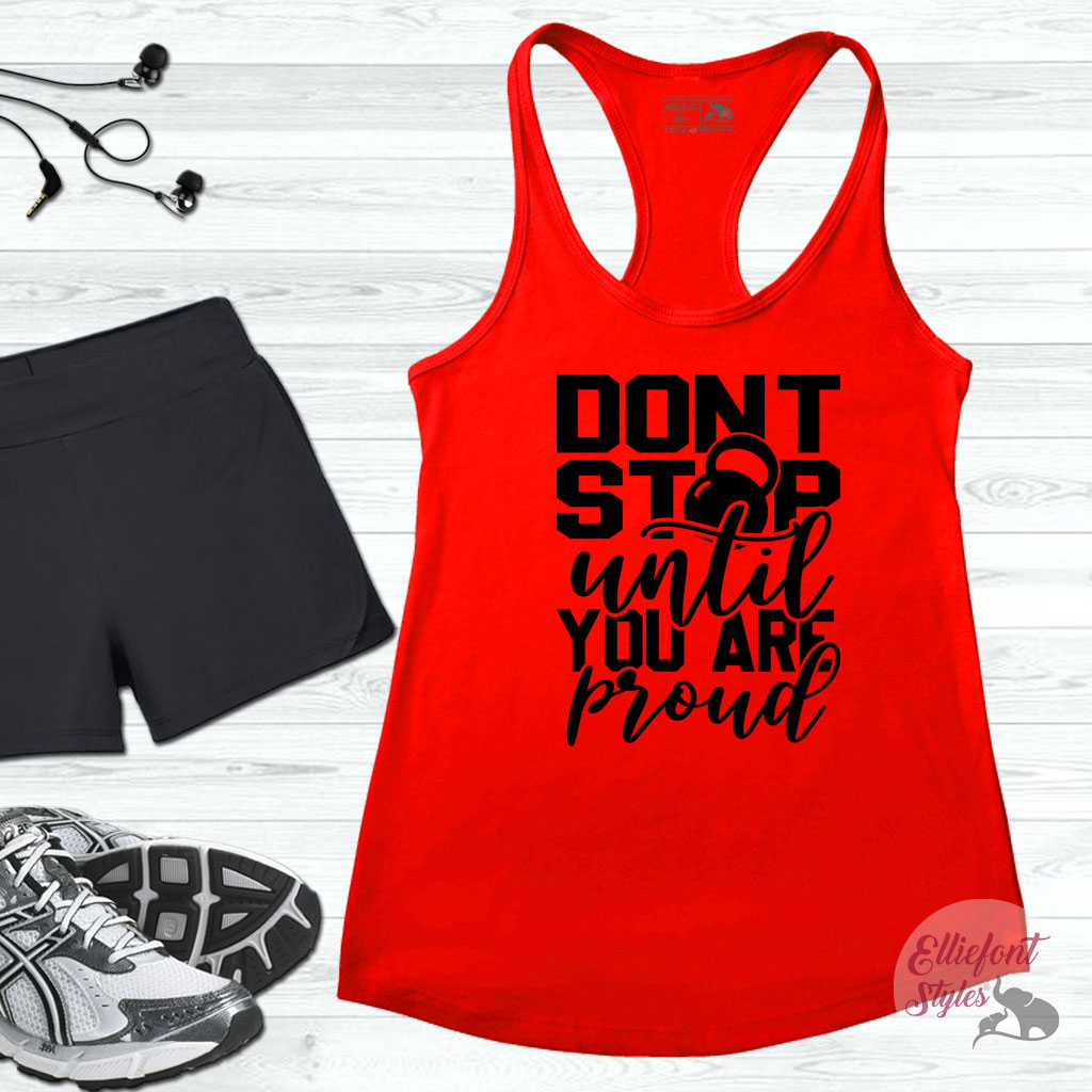 funny workout tanks