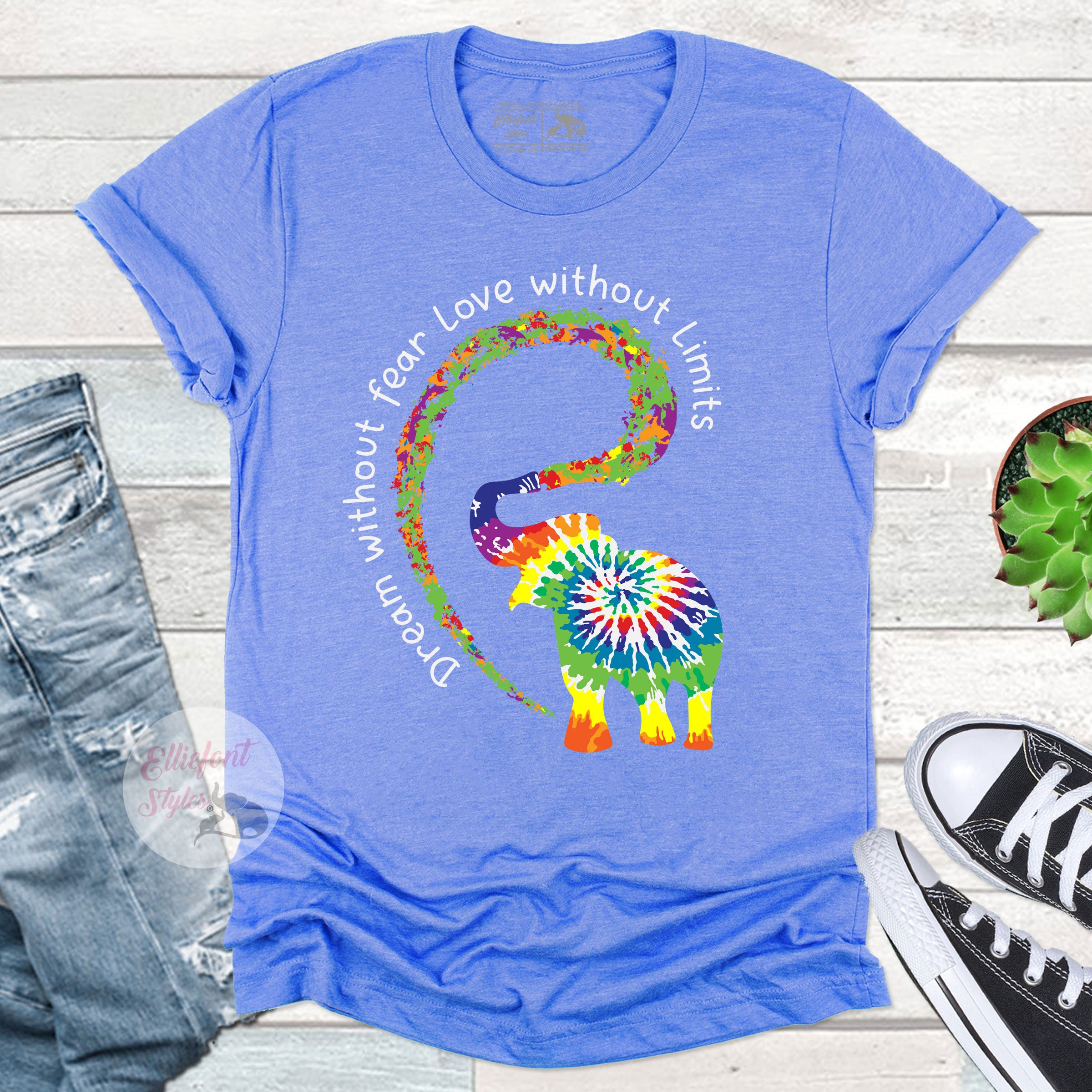 Dream Without Fear Love Without Limits LGBT Shirt