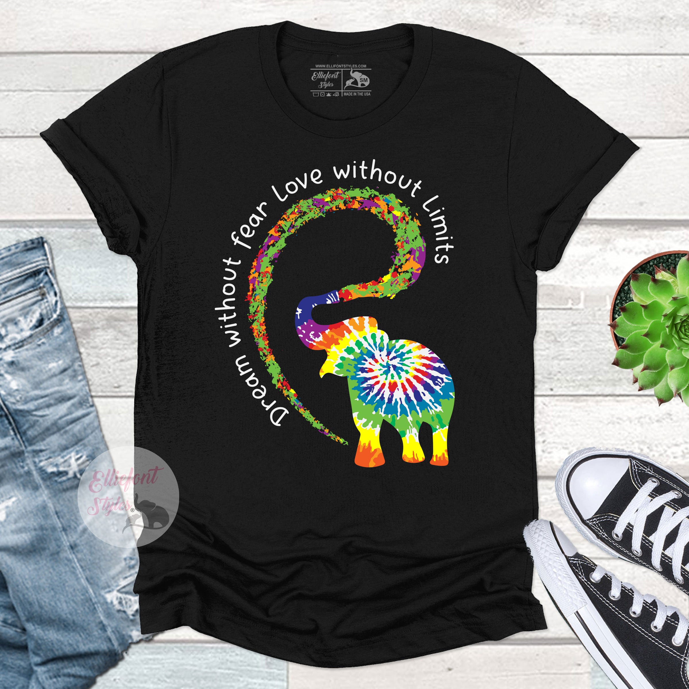 Dream Without Fear Love Without Limits LGBT Shirt