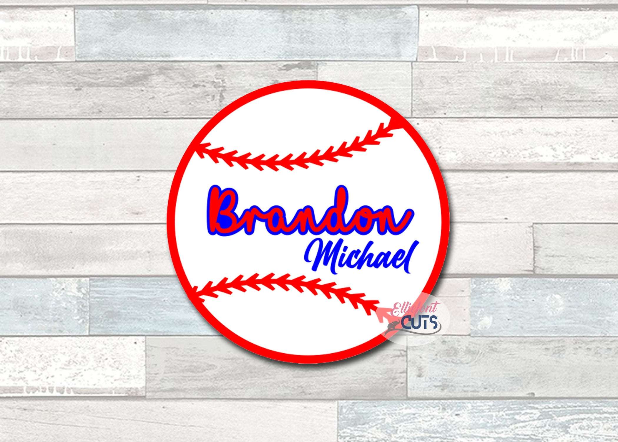 Baseball DIY Wood Sign Kit