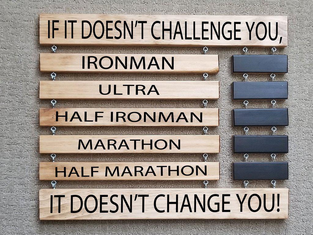 Ultra Running PR Time Display Running Personal Record - Elliefont Styles