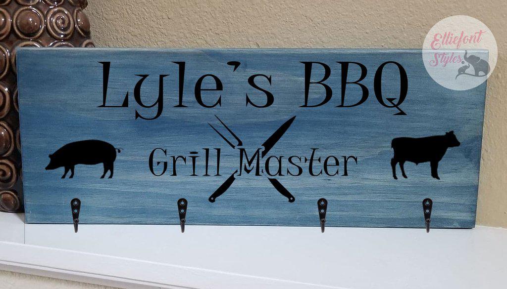 grill master tool rack