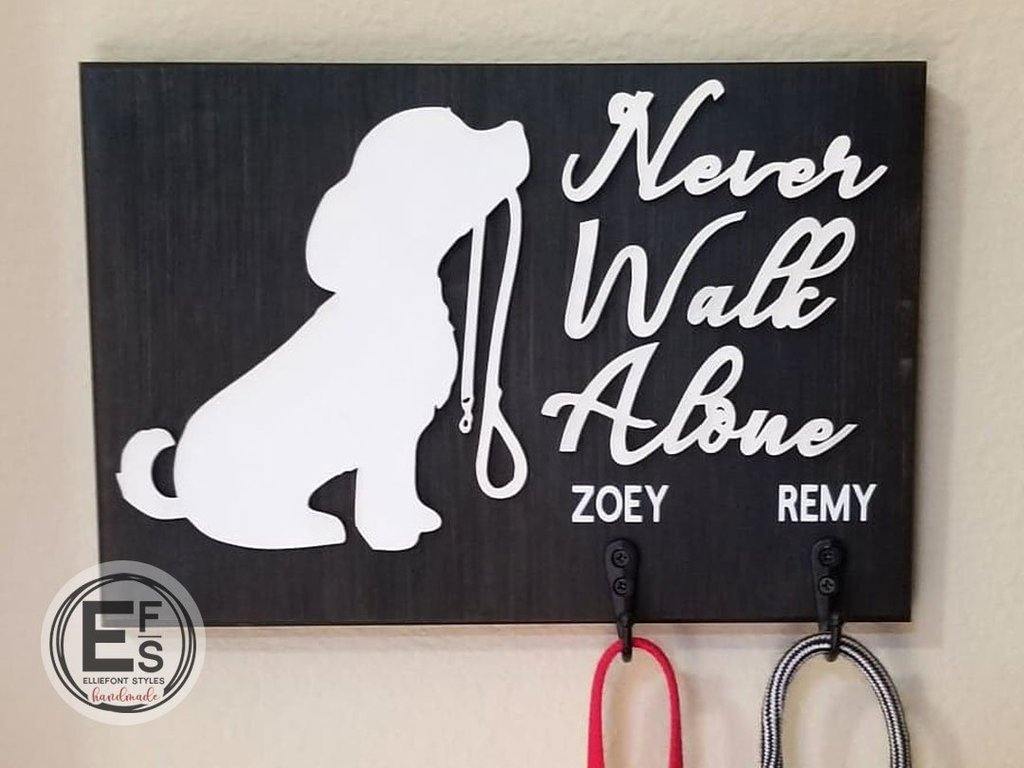 custom dog leash holders