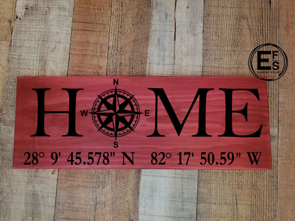 nautical home sign housewarming gift
