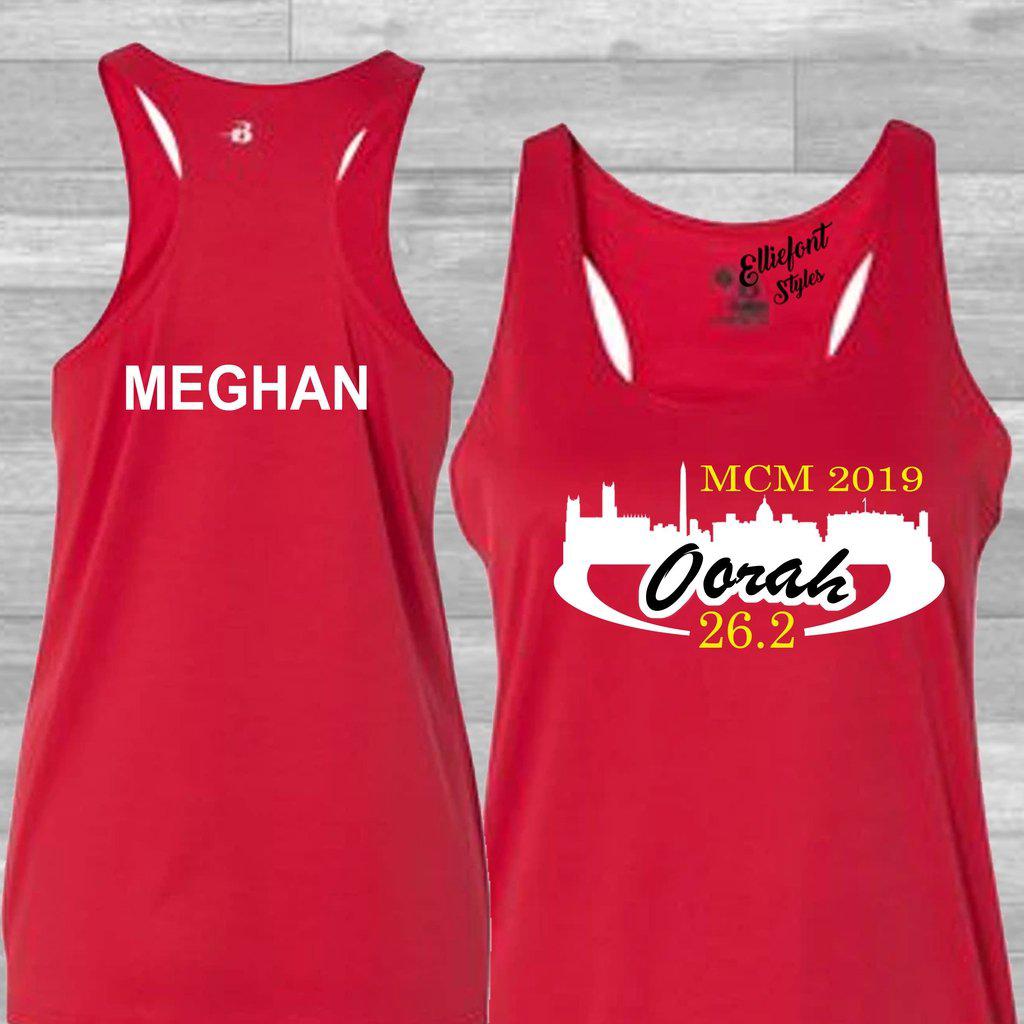 Personalized Marine Corps Marathon Shirt