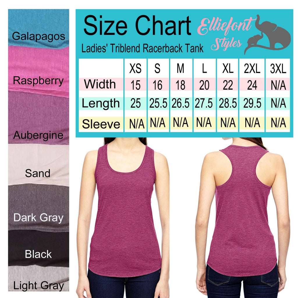 Baby's First Triathlon TRI / Pregnancy Announcement Shirt / Racerback Tank Top - Elliefont Styles