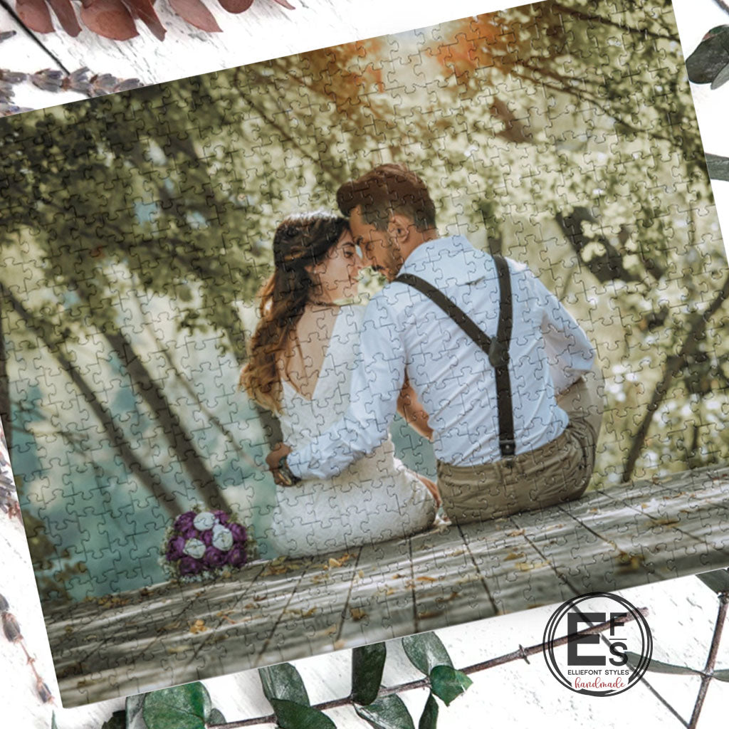 Personalized Puzzle Wedding Gift