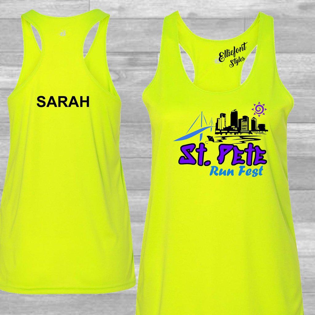 Saint Pete Run Fest Race Tank Top