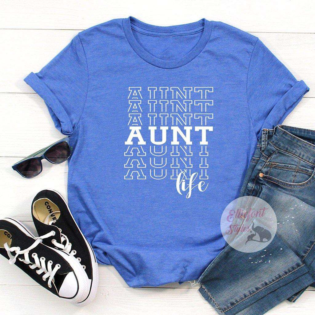 Aunt-to-be gift shirt for sisters celebrating new arrival