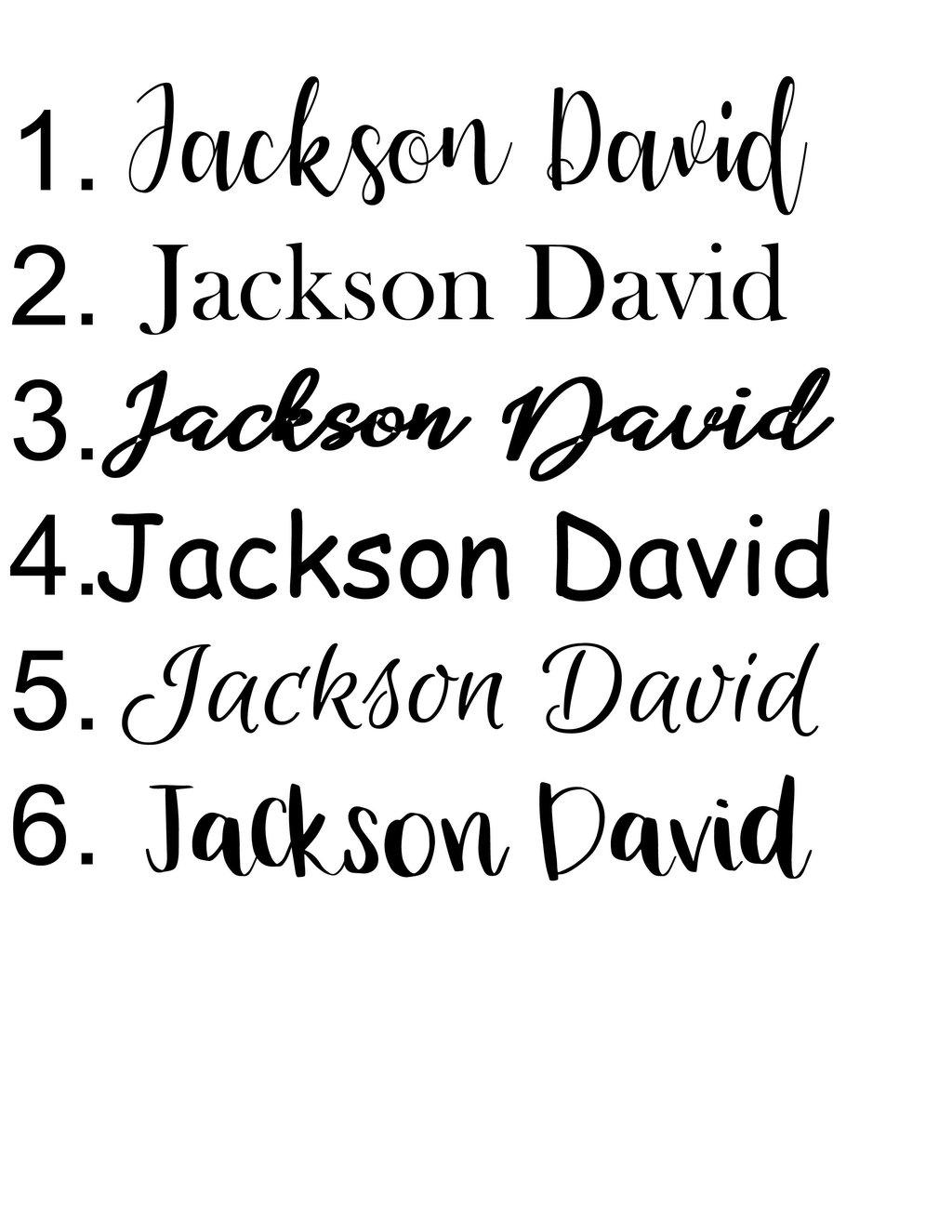 Personalized Baby Birth Ruler