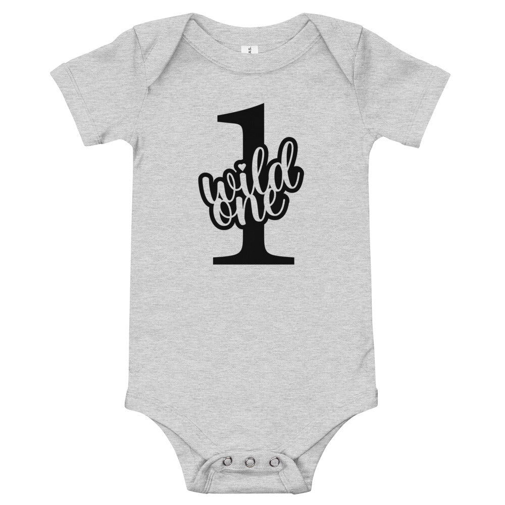 Wild One First Birthday Bodysuit