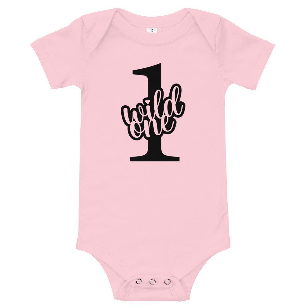 Wild One First Birthday Bodysuit
