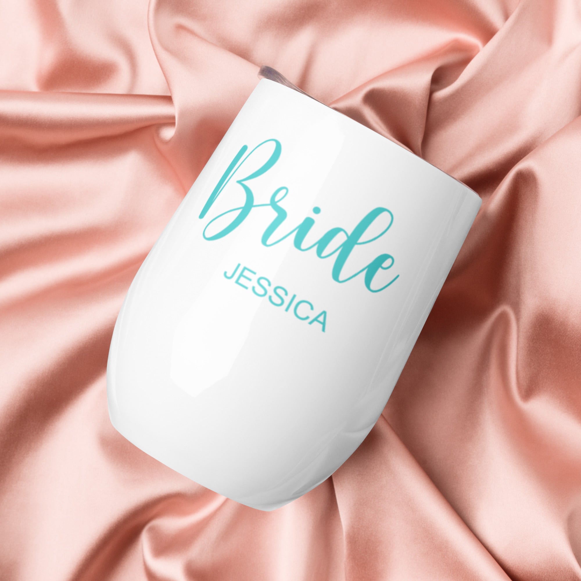 Bridesmaid Personalized Stainless Insulated Wine Cup