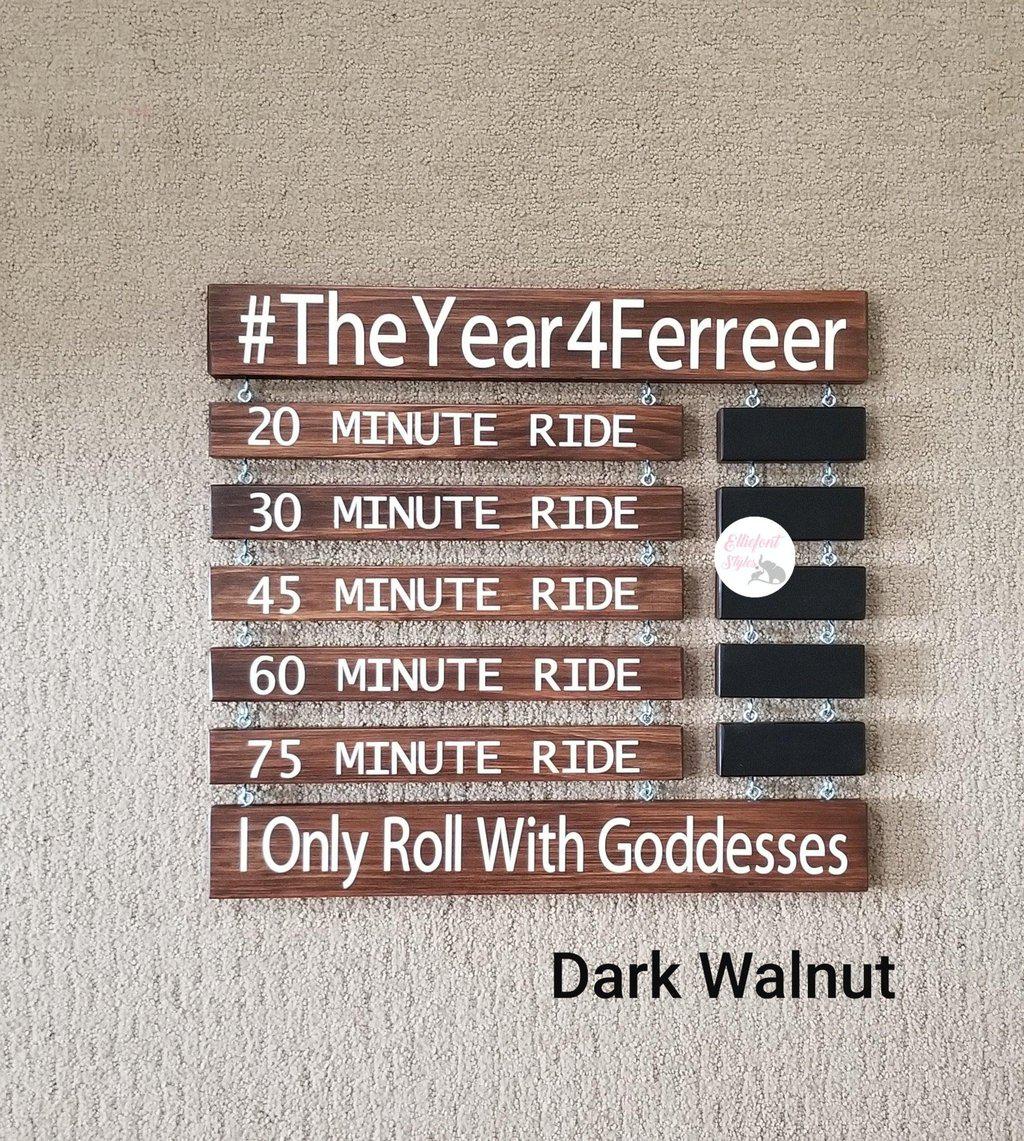 PR board for cyclists, the perfect personalized gift for bike racers