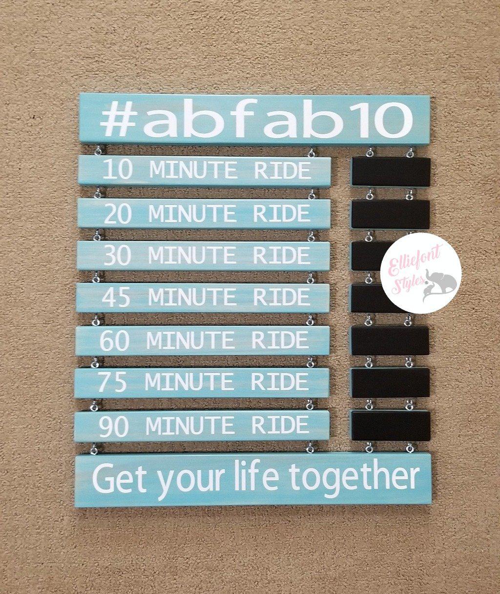 Engraved cycling PR board gift for athletes and endurance riders