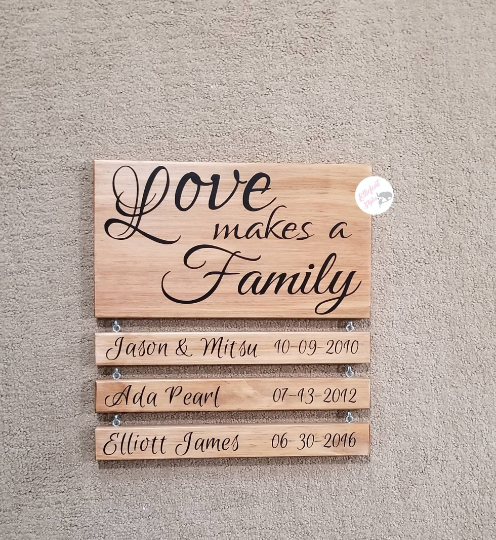 family name sign