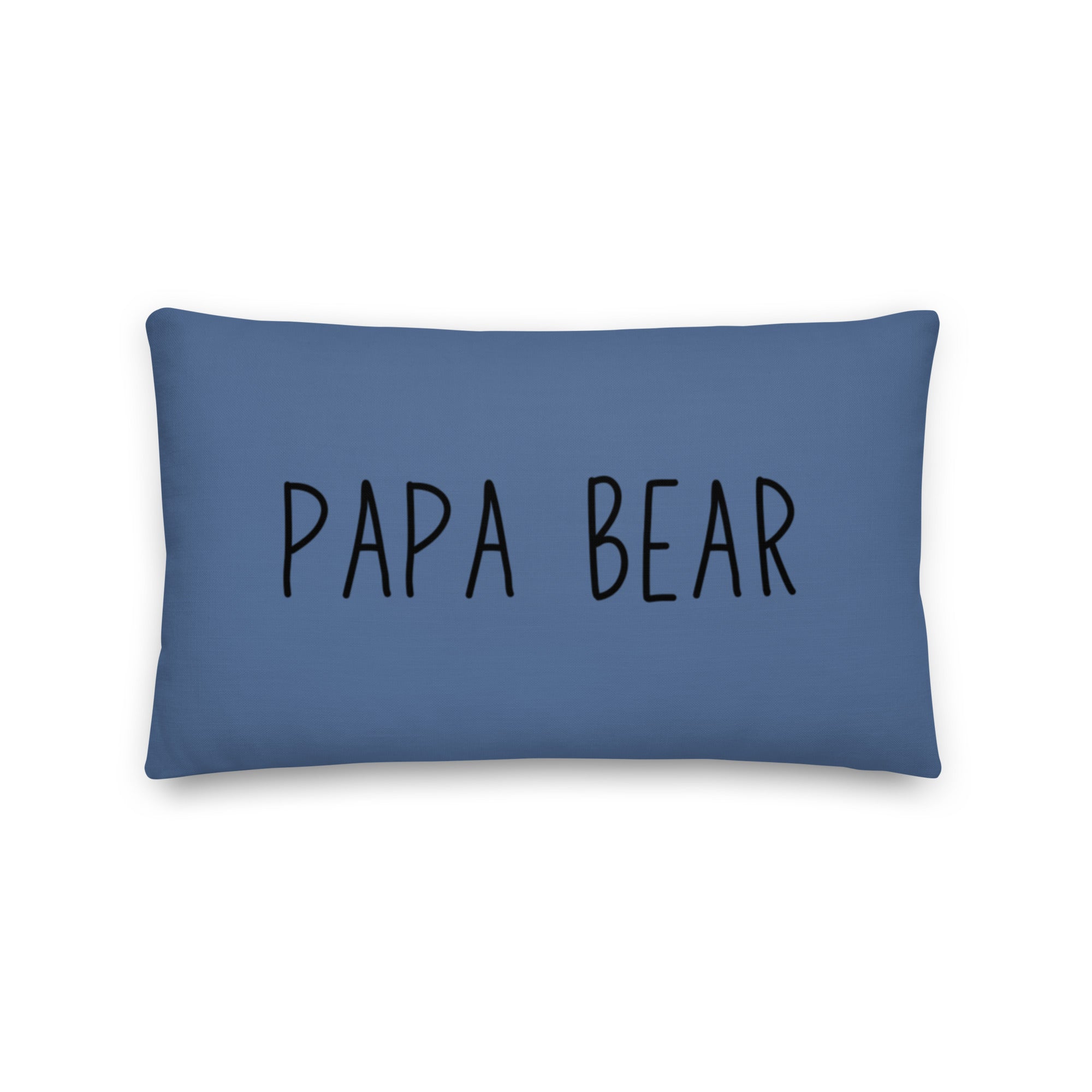 Mama Bear Papa Bear Lumbar Throw Pillow