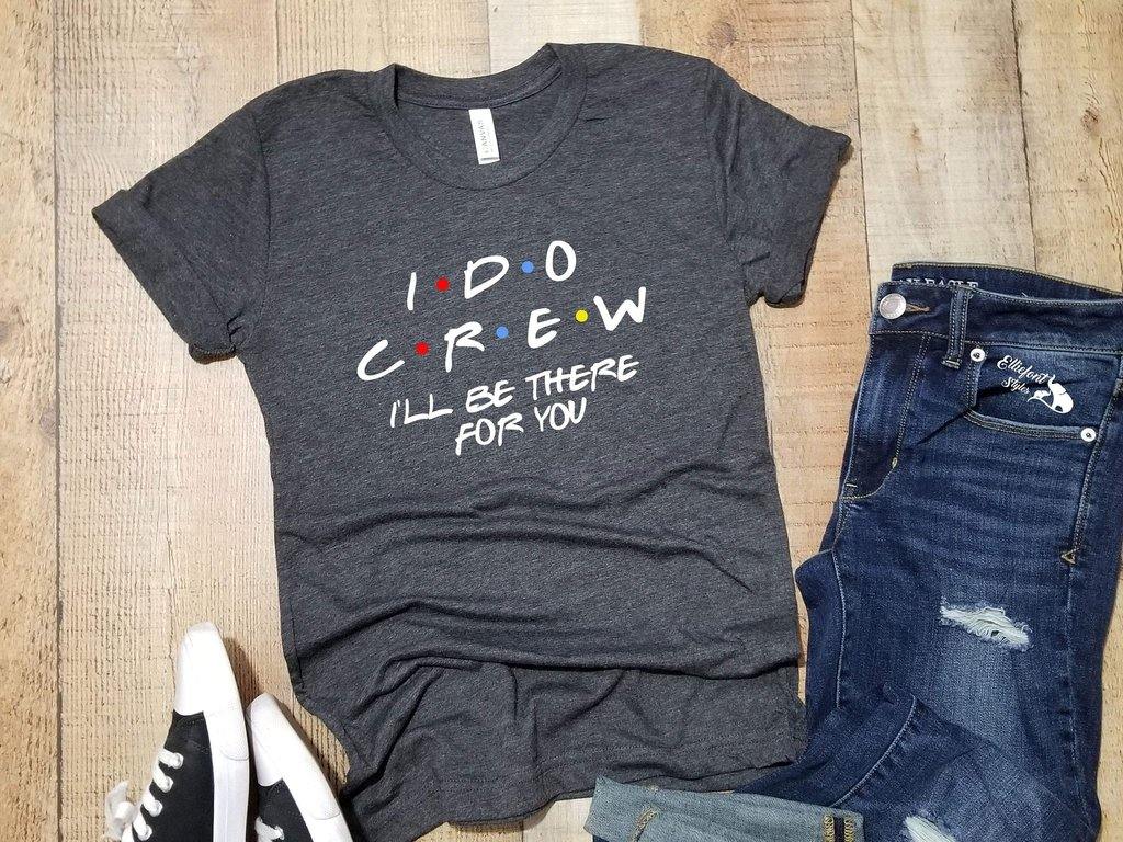I Do Crew Friends Bachelorette Party Shirts | Bridal Wedding Shirts - Elliefont Styles