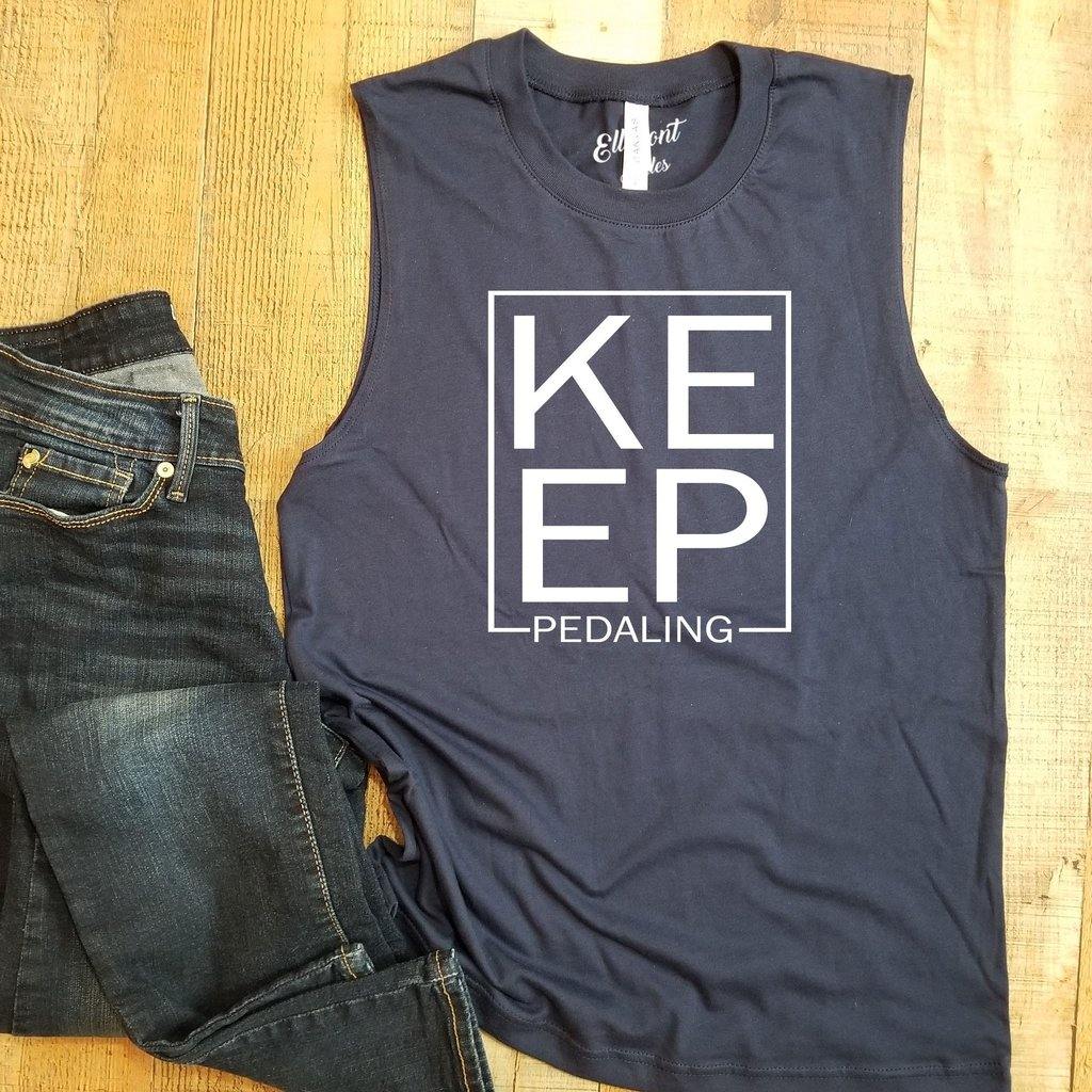 Keep Pedaling Unisex Muscle Tank