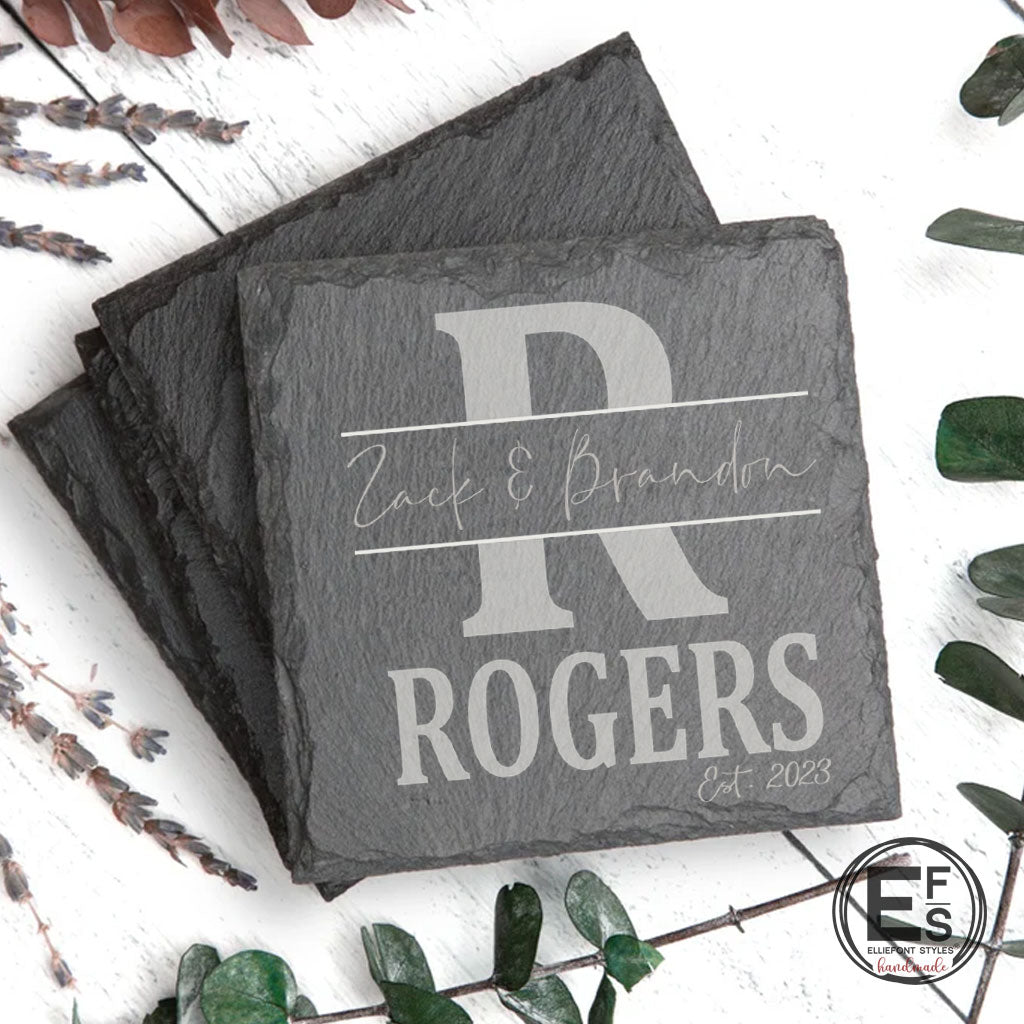 Personalized bridal shower gift for engaged friends