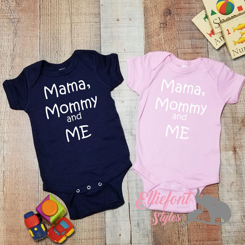 Mama Mommy And Me Infant Bodysuit