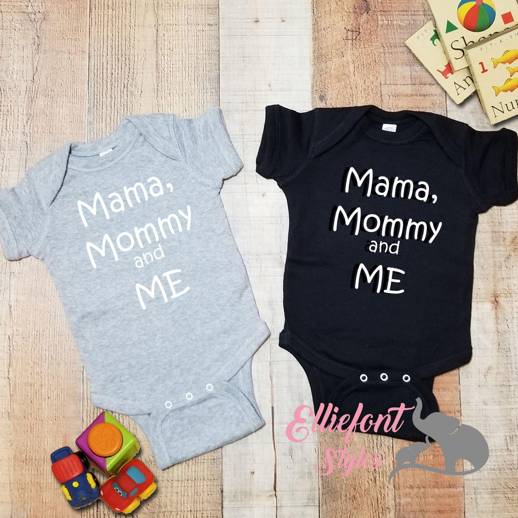Mama Mommy And Me Infant Bodysuit