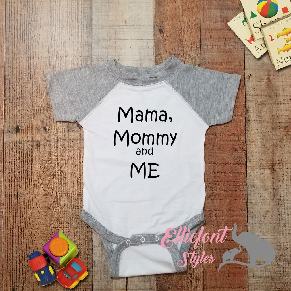 Mama Mommy And Me Infant Bodysuit