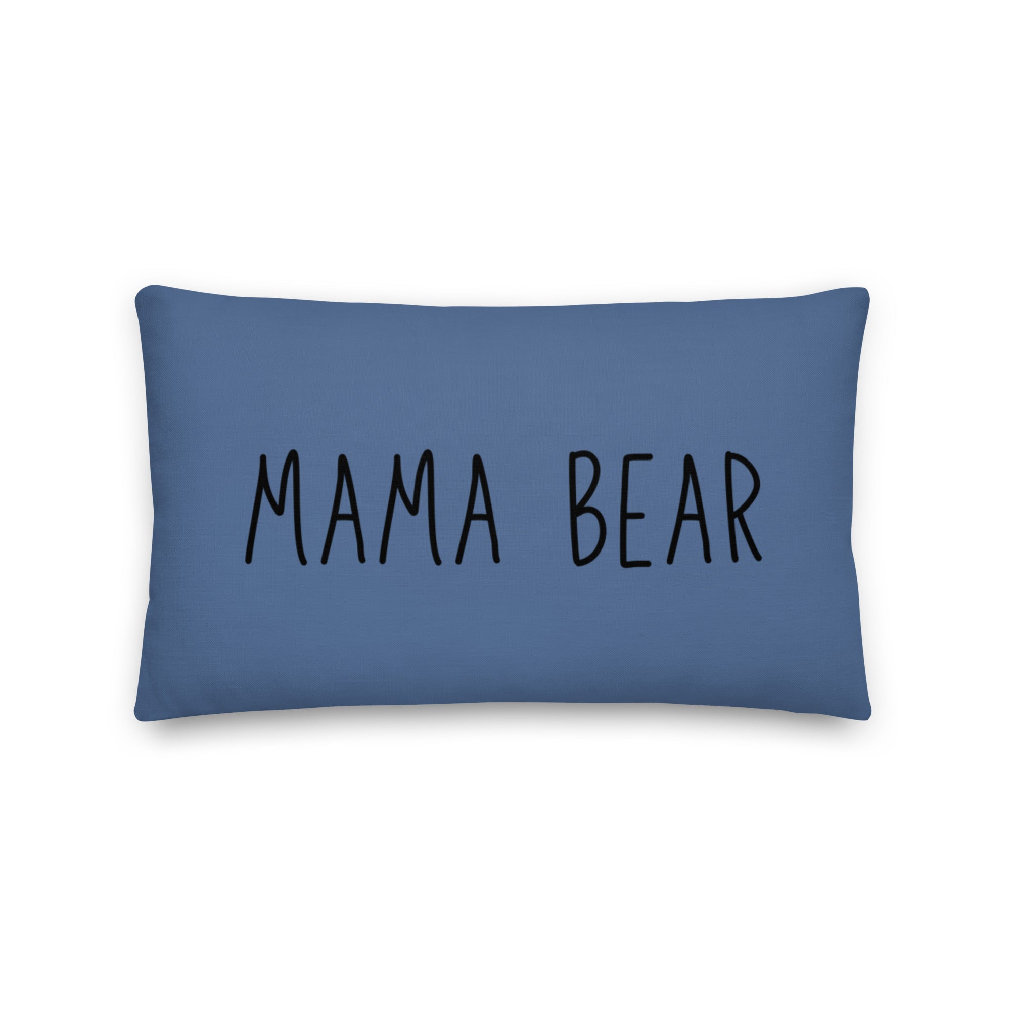 Mama Bear Papa Bear Lumbar Throw Pillow