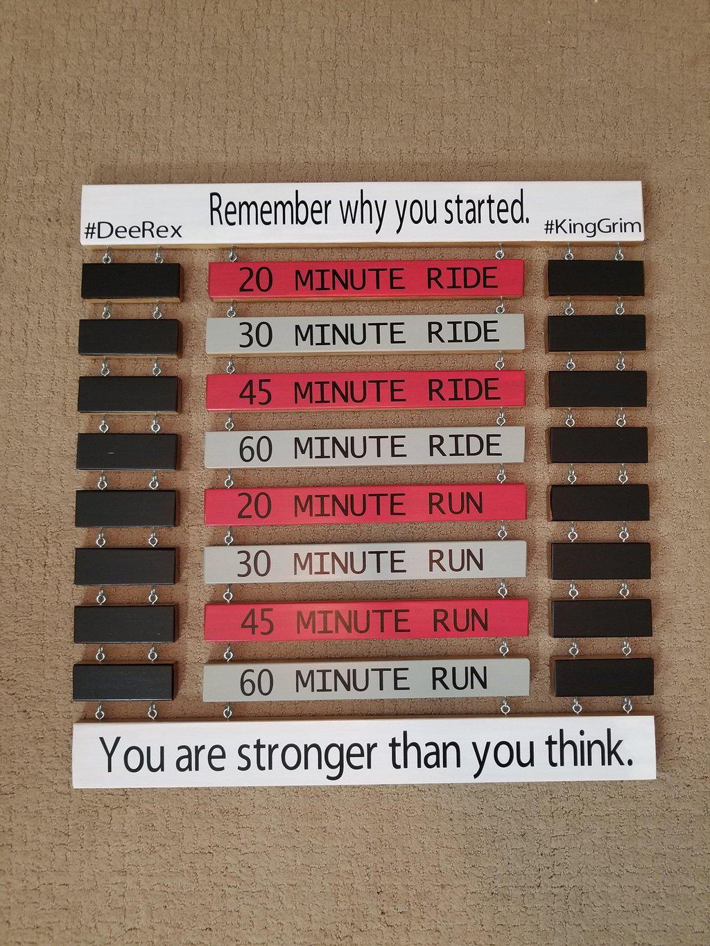 Cycling PR board showing personal best times for athletes