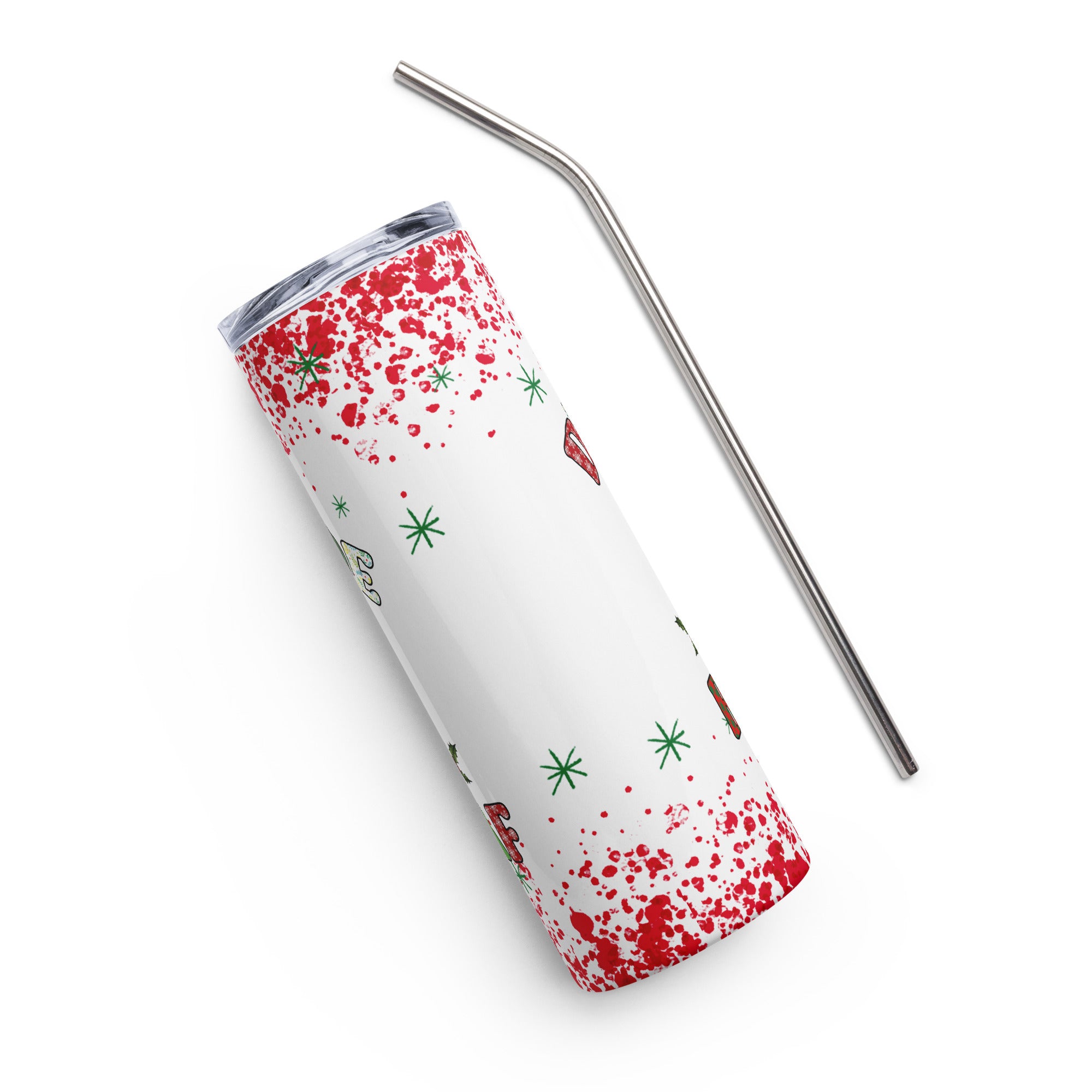 Dead Inside But Jolly AF Stainless steel tumbler