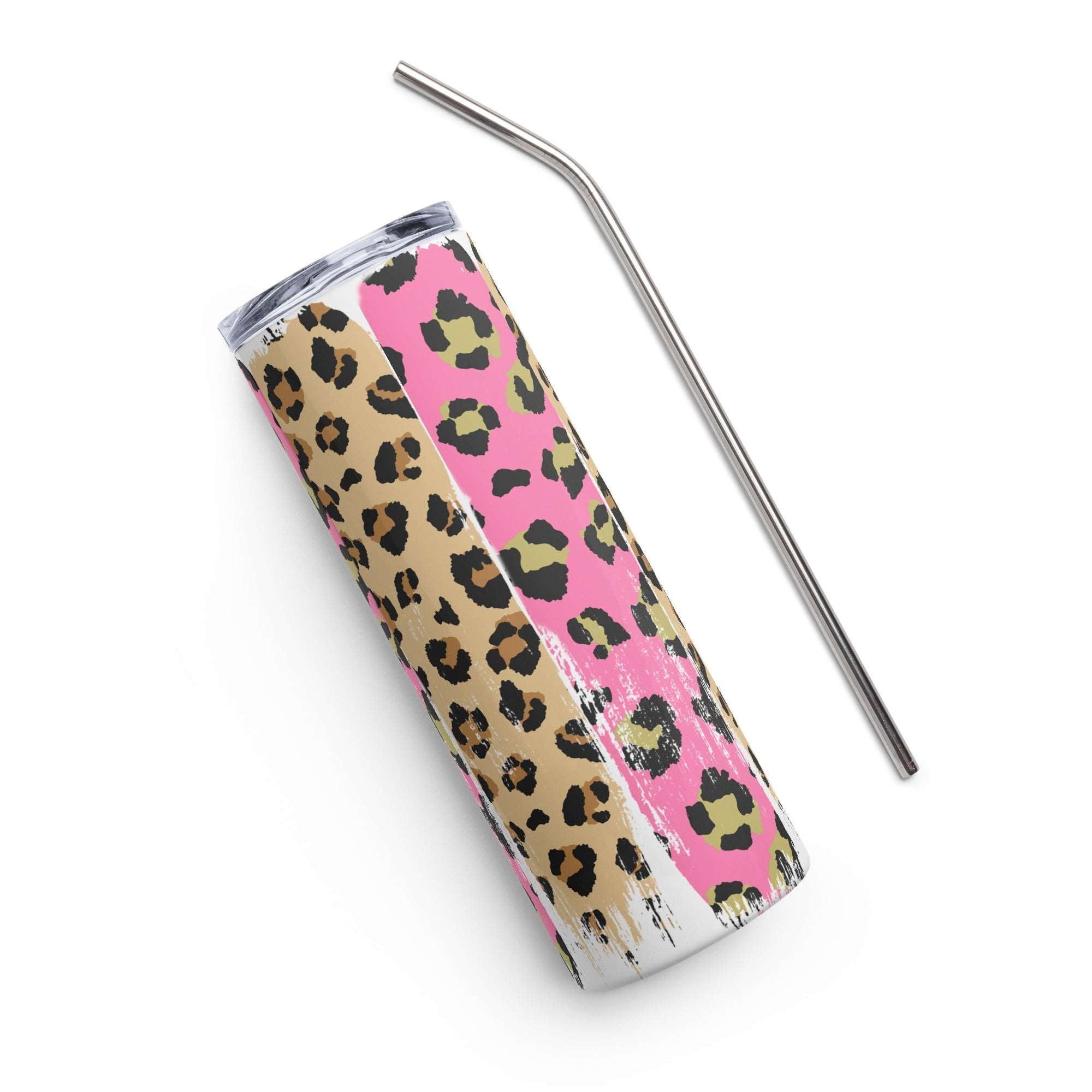 Breast Cancer Pink Ribbon Stainless steel tumbler