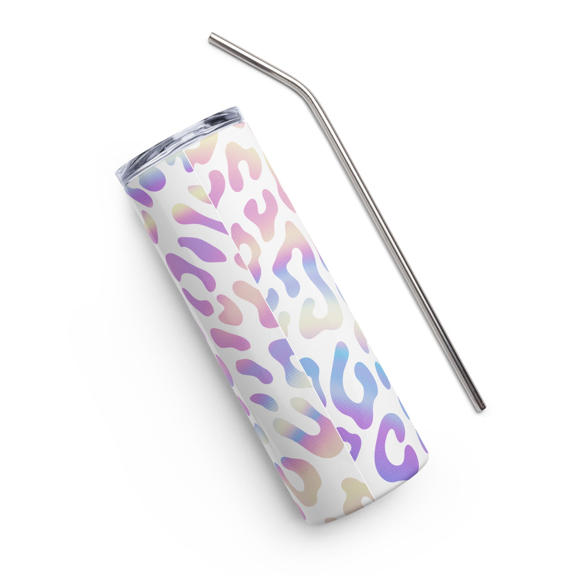 Mama Leopard Print Stainless steel tumbler