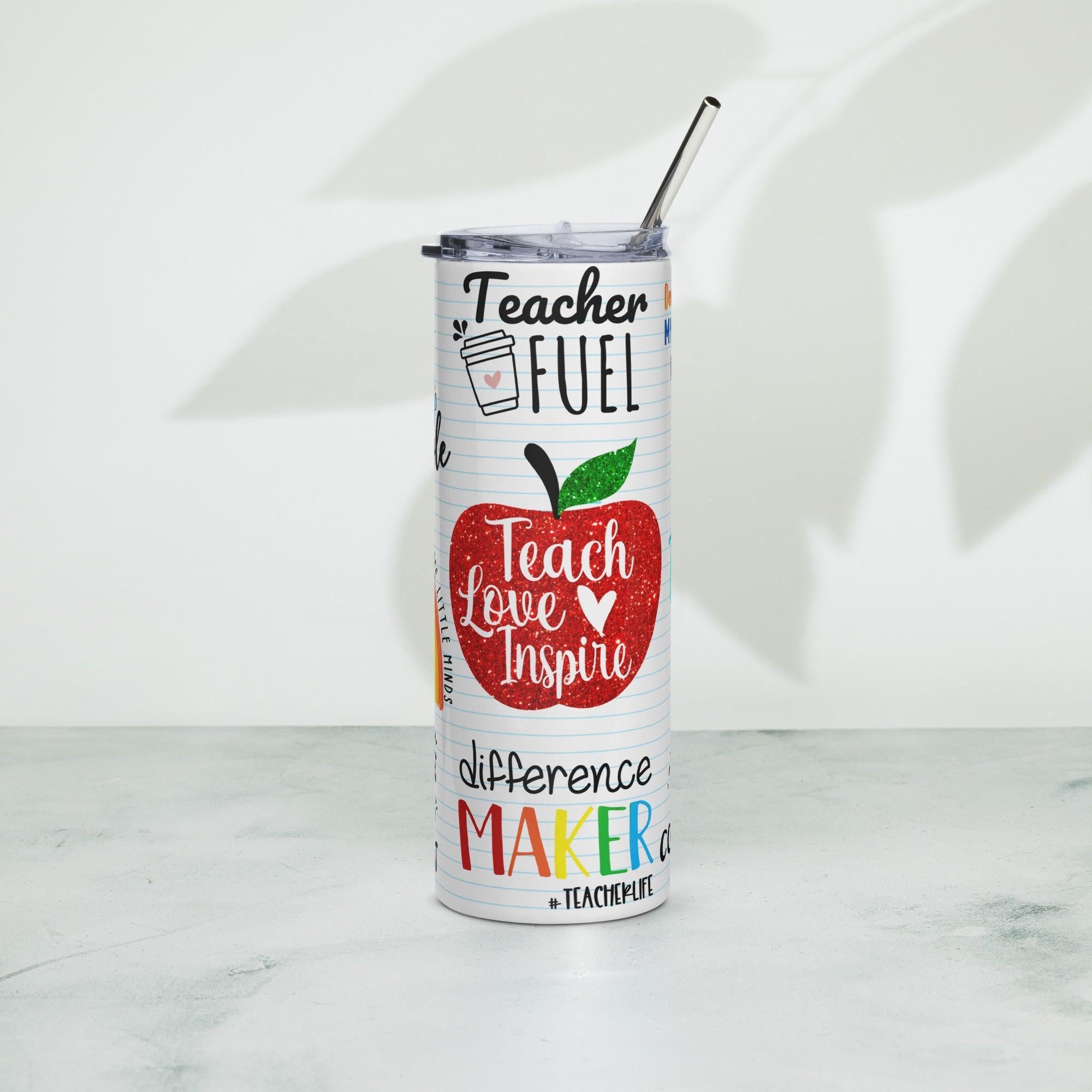 Teacher Life Stainless steel tumbler