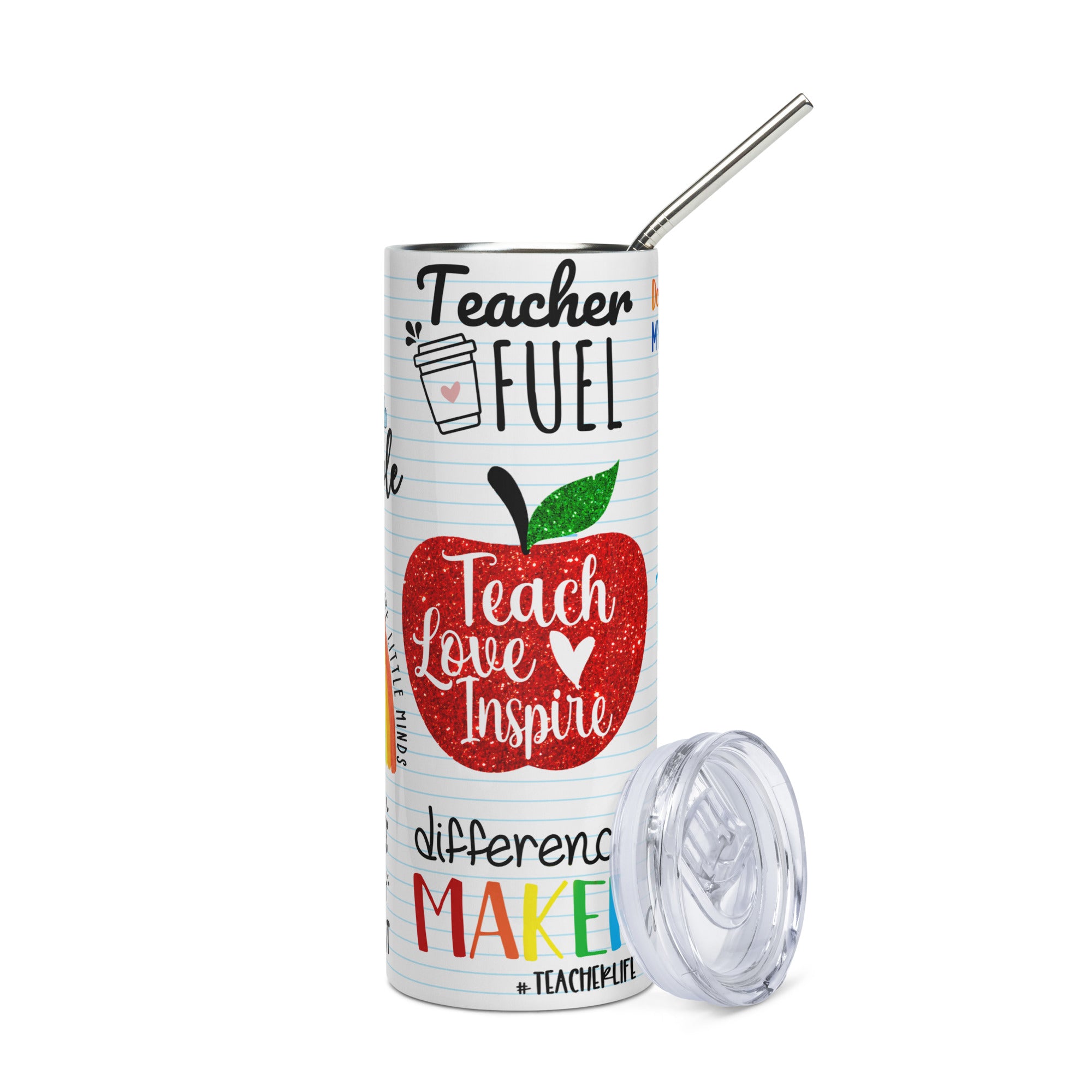 Teacher Life Stainless steel tumbler