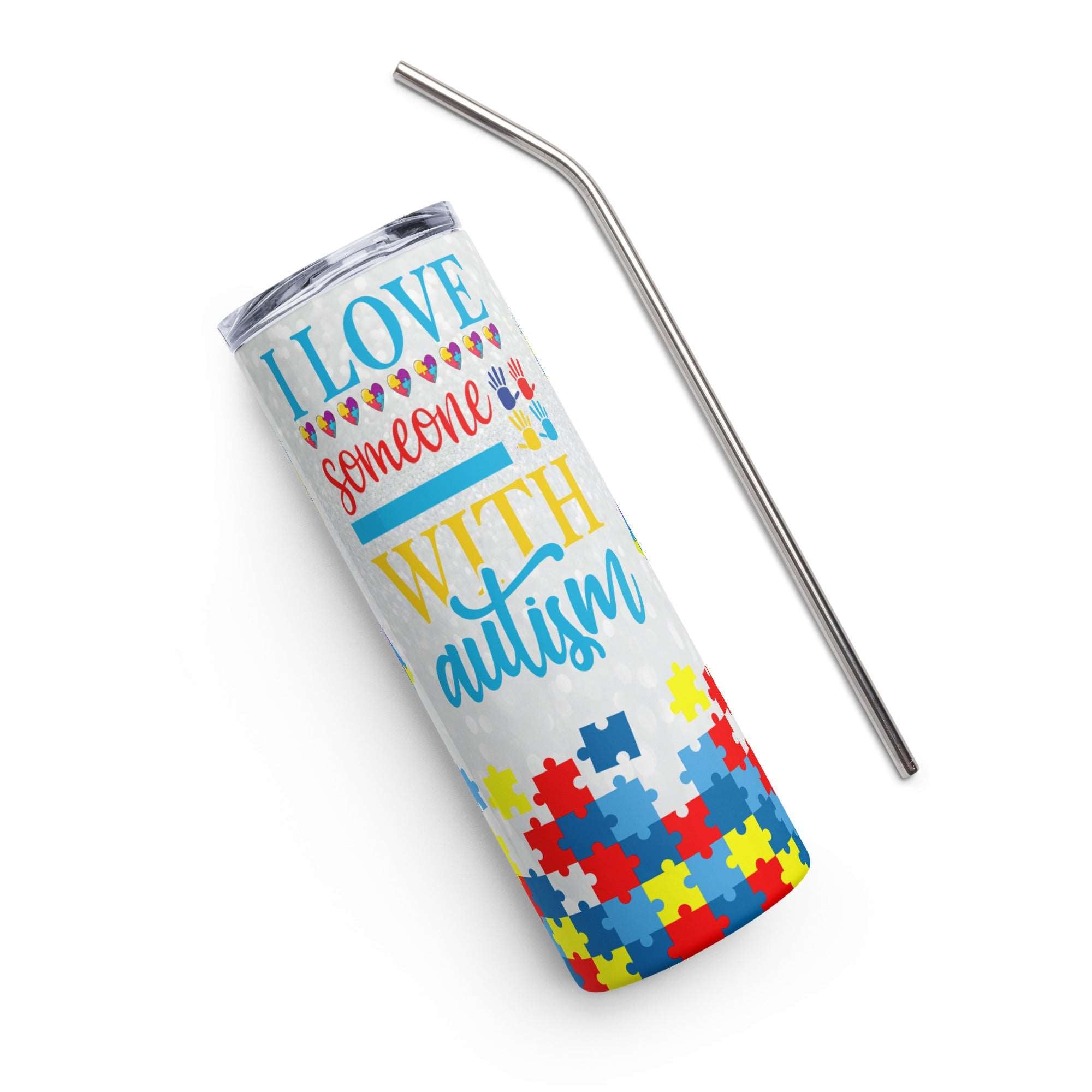 Autism Awareness Stainless steel tumbler
