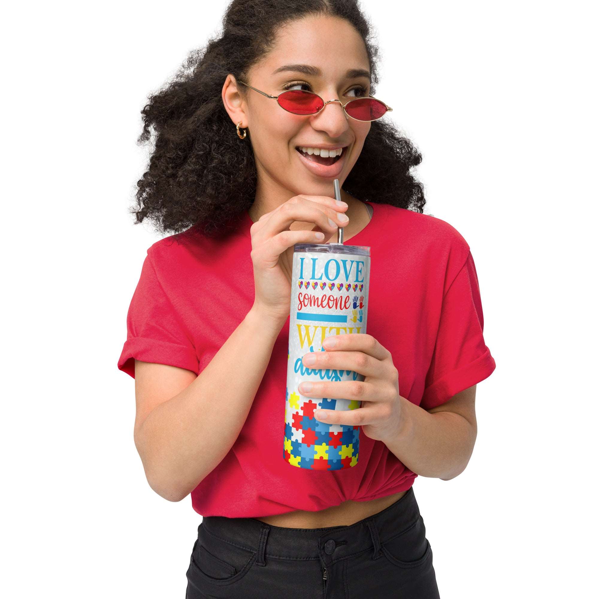 Autism Awareness Stainless steel tumbler