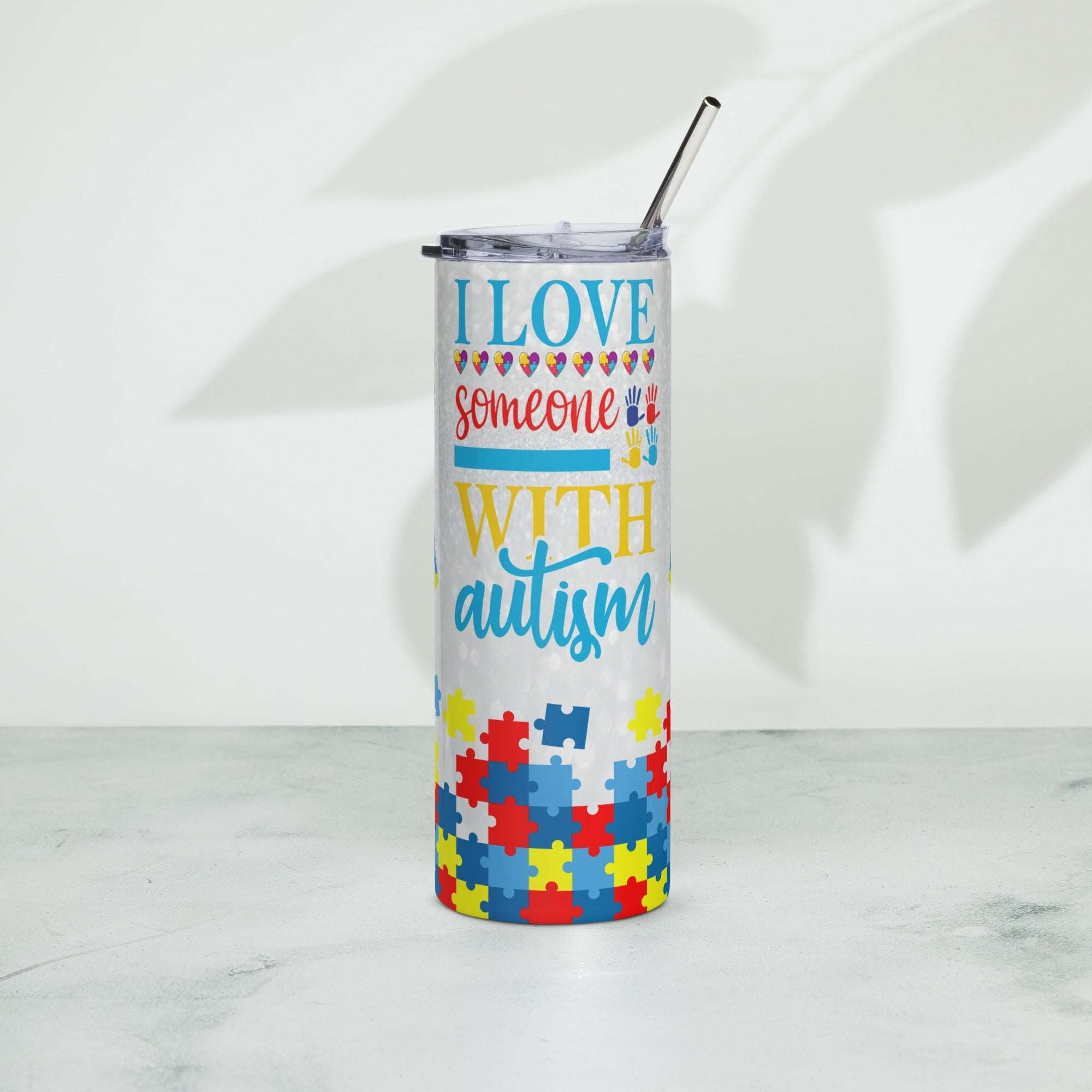 Autism Awareness Stainless steel tumbler