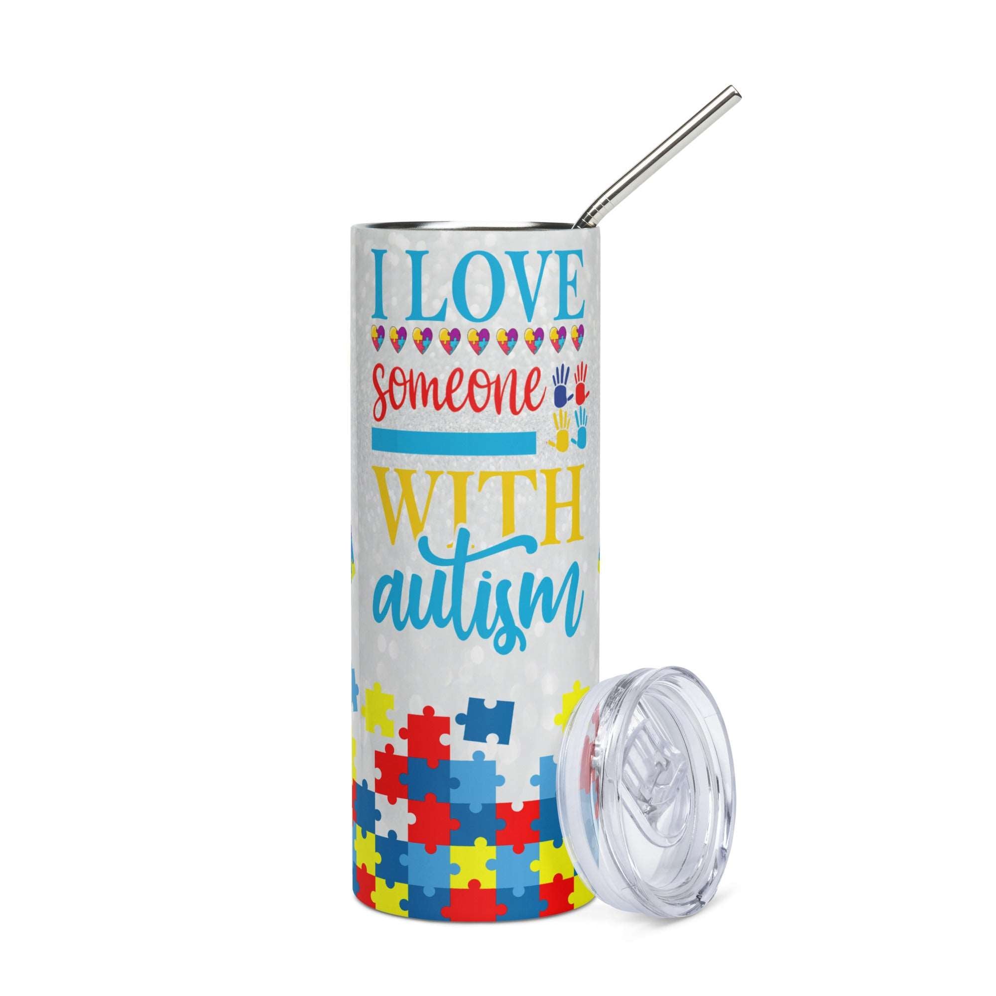 Autism Awareness Stainless steel tumbler